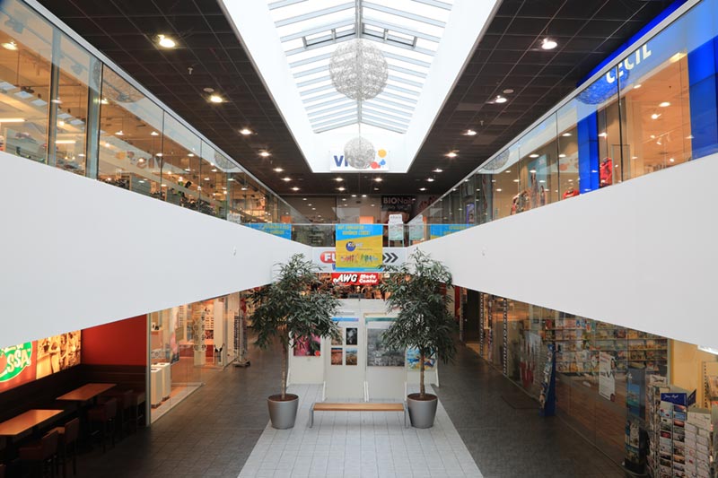 Objektverglasung Köwe-Einkaufszentrum Regensburg